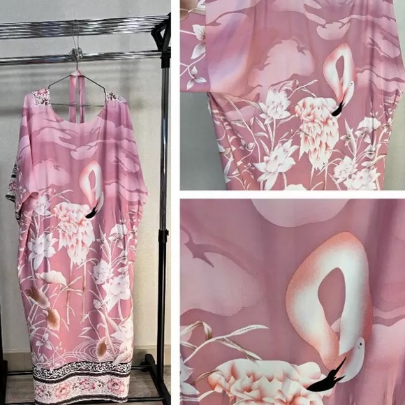 New Bohemian Mixed Print Kimono - Picture 8 of 10